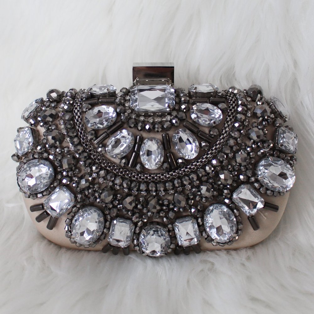 Aldo Beaded Clutch